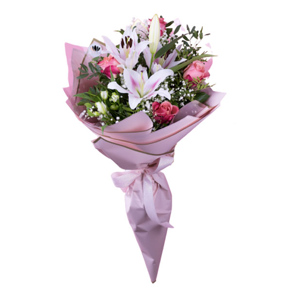 Buket ljiljana u obliku fišeka