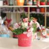flower-box-pink-2 Flower box sa roze orhidejama i ruzama